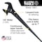 Klein Tools Adjustable Spud Wrench, Alloy Steel, 16 in Overall Length, 1-1/2 in Head, Black Oxide 3239 - alternate 7