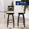 Flash Furniture HERCULES Black  inX in Back Swivel Metal Barstool - Tan Vinyl Seat XU-6F8B-XSWVL-TNV-GG - alternate 9