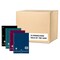Roaring Spring Case of Wirebound Notebooks, 10.5"x8", 1 Sub, 120 sht, Asstd. Cover Colors, College Ruled w/Margin, PK24 10322CS - alternate 1