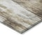 Homeroots 5' X 8' Chocolate Abstract Washable Non Skid Indoor Outdoor Area Rug 563596 - alternate 5
