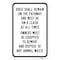 Signmission Dogs Shall Remain On The Pathways And Must Be On A Aluminum, 18" x 24", A-1824-25246 A-1824-25246 - alternate 2