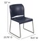 Flash Furniture Navy Plastic Stack Chair RUT-238A-NY-GG - alternate 9