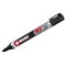 U-Mark Permanent Marker, Bullet Tip, Black, PK12 10560 - alternate 1