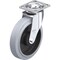 Blickle Swivl Plate Cstr, Solid Rbber, 8", 1100 lb. LEH-POEV 200KA-14-SG - alternate 1