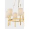 Hudson Valley Lighting Bridgeton6 Light  Chandelier in Aged Brass 1776-AGB - alternate 6