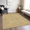 Homeroots 3' X 5' Gold And Ivory Geometric Washable Indoor Outdoor Area Rug 598740 - alternate 8