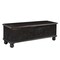 Homeroots 54" Black Solid Wood Distressed Lift Top Solid Coffee Table 522821 - alternate 9