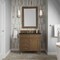 James Martin Vanities Brittany 36" Single Vanity, Saddle Brown, w/ 3 CM Phantome Eclos Top 650-V36-SBR-3PHT - alternate 4