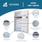 Conserv 12V / DC Refrigerator Freezer 10cf Stainless for RV OFF-GRID 2 Doors 806901 - alternate 5