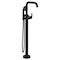 Brizo Litze Single-Handle Freestanding Tub Filler, Less Handle Matte Black T70135-BLLHP - alternate 3