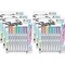 Sharpie S-Note Duo Dual-Tip Markers, Chisel, Bullet Marker Point, Assorted Ink, 6PK 2154173 - alternate 2