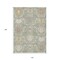Homeroots 10' X 14' Artichoke Green Brown And Ivory Damask Washable Indoor Outdoor Area Rug 599393 - alternate 6