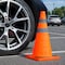 Dsv Standard Collapsible Traffic Cone 18 in with Reflective Collars 1 PK, Orange, Nylon Body 97118С - alternate 5