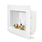 Everflow Washing Machine Outlet Box, Dual Drain, Assembled W/ 1/2'' PEX B Valves, White ABS SB200-P - alternate 1