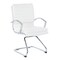 Office Star Products SPX Guest Faux Leather Chair, White SPX23595C-U11 - alternate 1