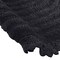 Lavish Home Bathroom Rugs 2 Woven Cotton Bath Mat Set for Boho Decor Round Rugs for Shower, Tub, Toilet, Vanity HT-BATH4-BLK - alternate 10