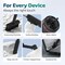 Purely All-in-One Ergonomic Keyboard Wrist Rest with Cleaning Kit, Black D78 - alternate 8