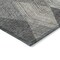 Homeroots 5' X 8' Pewter Gray And Gold Argyle Washable Indoor Outdoor Area Rug 613730 - alternate 6