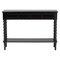Baxton Studio Malinda Classic Black Wood 2-Drawer Console Table with Spindle Legs 253-14069-ZORO - alternate 10