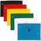 Five Star Letter Expanding File, 8 1/2in x 11in, 13 Pocket(s), Plastic, Assorted, 0% Recycled 350101 - alternate 1