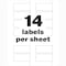 Avery Tamper-Evident Asset Tag Labels, 1, PK112 60536 - alternate 5