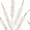Homeroots Set of Two Gold And Clear Faux Crystal Beaded Linear Fern Wreath Sprays, 2PK 633189 - alternate 5