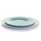 Elama Azul Banquet 12 Piece Lightweight Melamine Dinnerware Set in Turquoise EL-AZULBANQUET - alternate 8