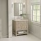 James Martin Vanities Breckenridge 30" Single Vanity, Whitewashed Oak, w/ 3 CM Tajnar Eclos Top 330-V30-WWO-3TJR - alternate 8