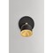 Hudson Valley Lighting Tuthill 1 Light Flush Mount in Aged Brass and Distressed Bronze Finish 3041-AGB/DB - alternate 11