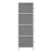 Flash Furniture Harris 4 Drawer Vertical Storage Dresser with White Cast Iron Frame, White Wood Top and Gray Easy P WX-5L203L-W-WH-GR-GG - alternate 5