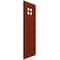 Ekena Millwork True Fit PVC San Antonio Mission Style Fixed Mount Shutters, Pepper Red, 15W x 32H, PR TFP001ST15X032MR - alternate 13