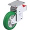 Blickle Rigid Plate Caster, PU, 8", 1540 lb. BHF-ALST 200K-16-CO - alternate 1