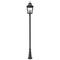 Z-Lite Raphael Sand Black 4 Light Outdoor Post Mounted Fixture 5029PHXLR-5011P-BK - alternate 5