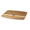 Picnic Time Family Of Brands NFL Atlanta Falcons - Ovale Acacia Cutting Board 893-00-512-023-2 - alternate 1