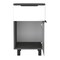 Homeroots 28" Gray Wood One Drawer Nightstand 543638 - alternate 9