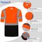Protectx Short Sleeve T-Shirt, Class 2, Type R, Polyester, Orange, M ST-150SS1-OR1-M-01 - alternate 4