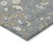 Homeroots 5' X 8' Gray Blue And Green Floral Washable Indoor Outdoor Area Rug 597813 - alternate 8