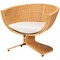 Bali & Pari Reya Natural Rattan Chair and Ottoman Set 263-14321-14322-ZORO - alternate 5