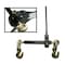 Mytee Products 3/8 in - 1/2 in Torque Drive Load Binder with Heavy-Duty Grab Hooks 9,200 lbs WLL, 4PK CBRS-SB-38x4 - alternate 6