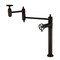 Kingston Brass Deck Mount Pot Filler Faucet with Knurled Handle, Oil Rubbed Bronze KS3705RKX - alternate 1