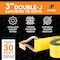 Xpose Safety Ratchet Straps Heavy Duty, 3 In x 30 FT Tie Down Straps Ratchet Operated with Double J Hooks,  RTD330-DJH-1-X - alternate 4