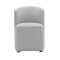 Manhattan Comfort Hearth Upholstered Side Chair in Light Gray DC1539-2 - alternate 6