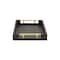 Homeroots 16" Black Wood Faux Shagreen Serving Tray With Handles 571238 - alternate 7