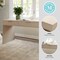 Martha Stewart Kayden Home Office Modular 2 Drawer Desk in Light Natural w/Brushed Gold Hardware NAN-PS-23519-LNT-GLD-MS - alternate 10
