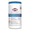 Clorox Bleach Germicidal Wipes, 6 x 5, Unscented, 150/Canister 30577 - alternate 1