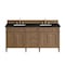 James Martin Vanities Brittany 72" Double Vanity, Pecan w/ 3 CM Phantome Eclos Top 655-V72-PCN-3PHT - alternate 1
