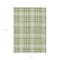 Homeroots 5' X 8' Artichoke Green Brown And Ivory Plaid Washable Indoor Outdoor Area Rug 597070 - alternate 6