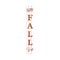 Homeroots 72in White And Orange Solid Wood Happy Fall Porch Sign 634308 - alternate 1