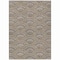Homeroots 10' X 14' Brown Beige And Taupe Geometric Washable Indoor Outdoor Area Rug 615193 - alternate 6