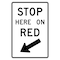 Sign Solutions Usa Traffic Sign, 24 in Width, Aluminum Sign, Vertical Rectangle DUS10DWT2436R10-6 - alternate 1